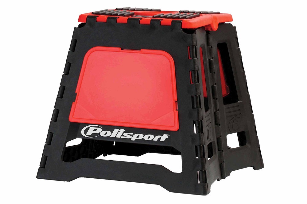 Polisport Foldable Red Foldable Dirt Bike Stand