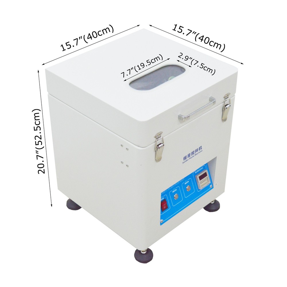 SMT Laboratory Full-automatic Tin Paste Ink Glue Mixer Blending Machine 110V