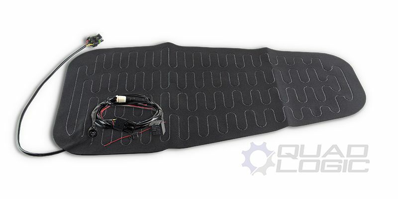 Quad Logic ATV Heated Seat Warmer Pad Kit Universal Yamaha Honda Polaris Can-Am