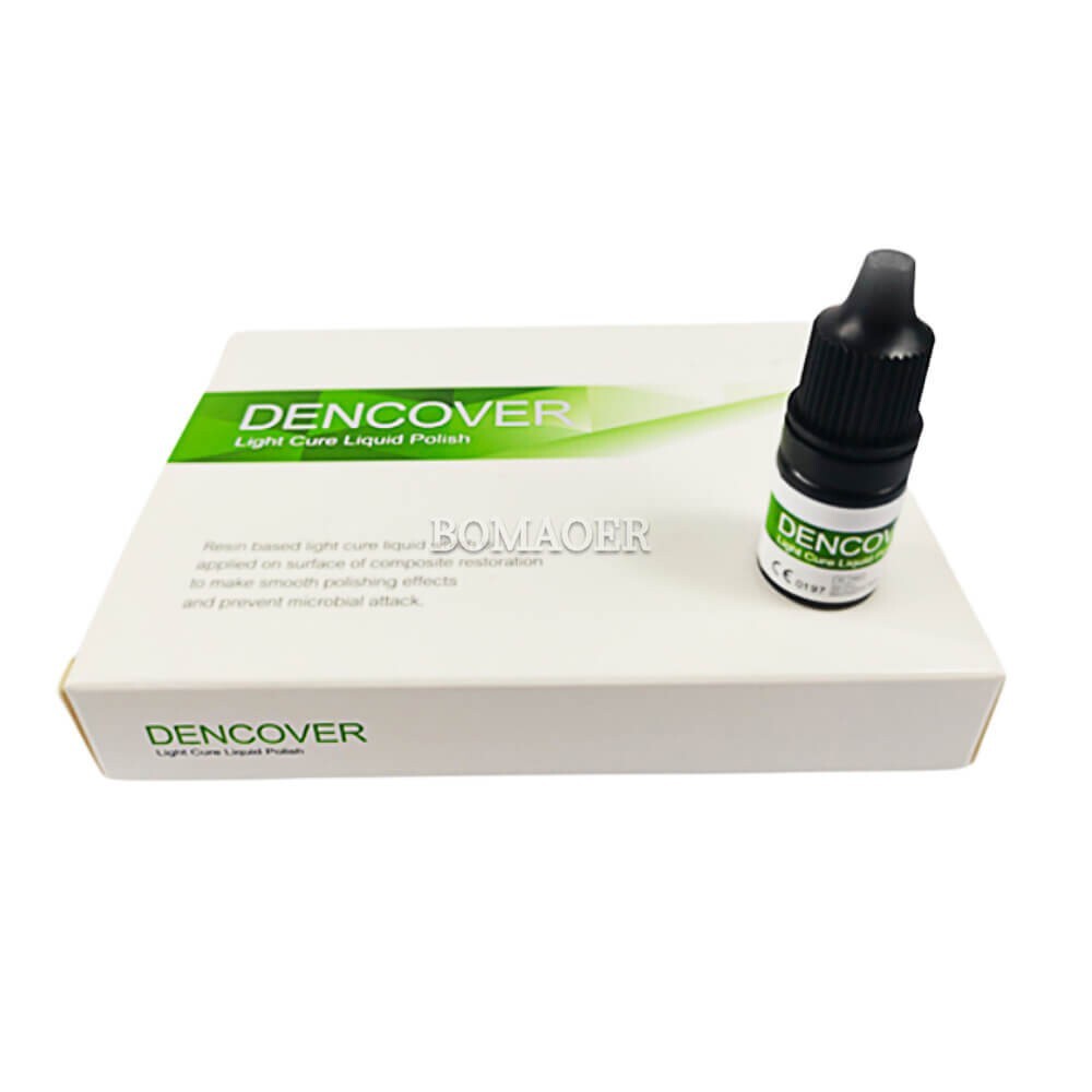 1 Pack DENCOVER light cure liquid polish 3ml/bottle