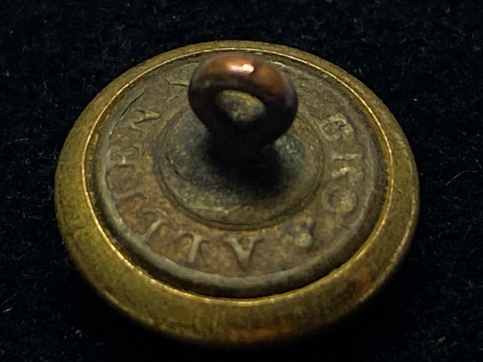 PRE CIVIL WAR, 12th REGIMENT, NEW YORK STATE MILITIA, INDEPENDENCE GUARD, BUTTON