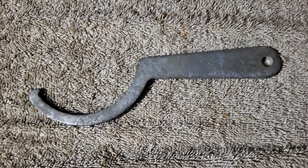 VINTAGE SPANNER TOOL COIL-OVER ADJUSTMENT WRENCH - PREOWNED