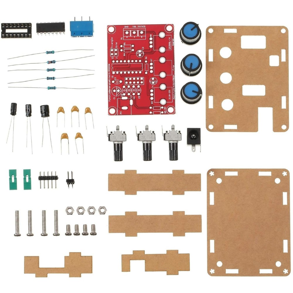 Signal Generator Kit, XR2206 Precise Function Signal Generator Frequency Modu...