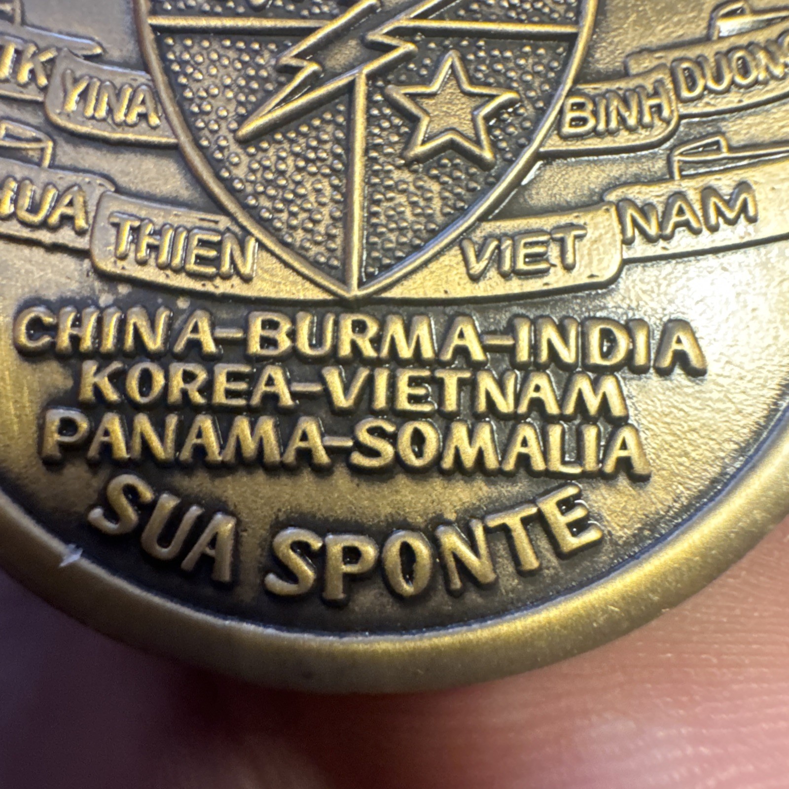 US Army 3rd Ranger Battalion Merrill’s Marauders Challenge Coin Rare Early Style