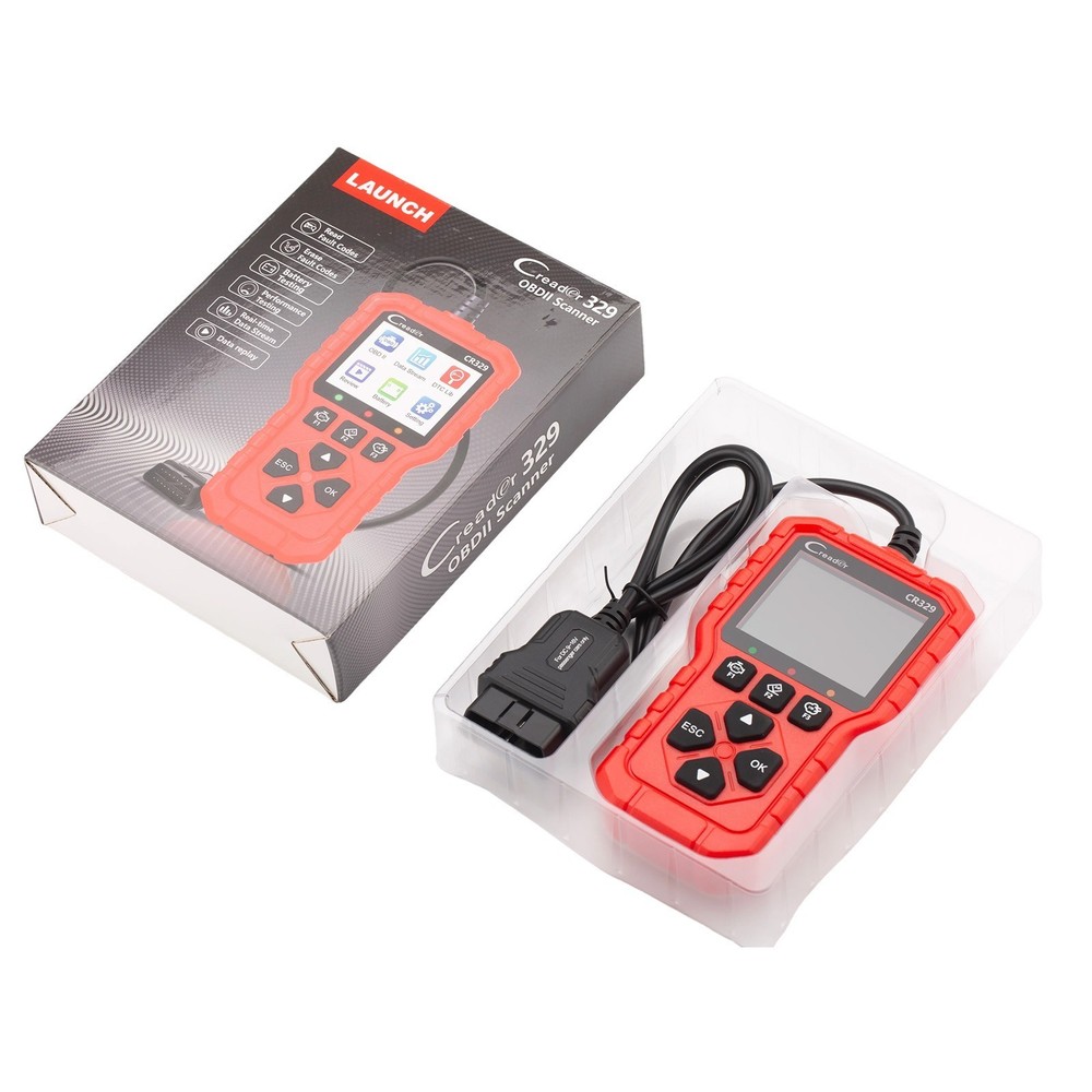 LAUNCH Creader CR329 Passenger Car Diagnostic Tool OBD2 Scanner Code Reader