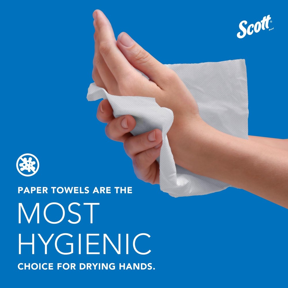 Scott Professional Universal Multifold Paper Towels, Bulk 03650, Absorbency