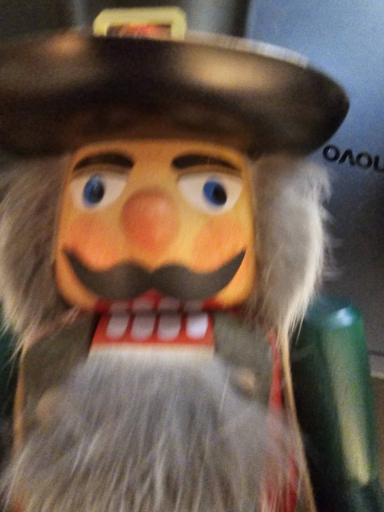 Straco GMBH Town Crier Nutcracker Rare Made in Germany- Missing Staff