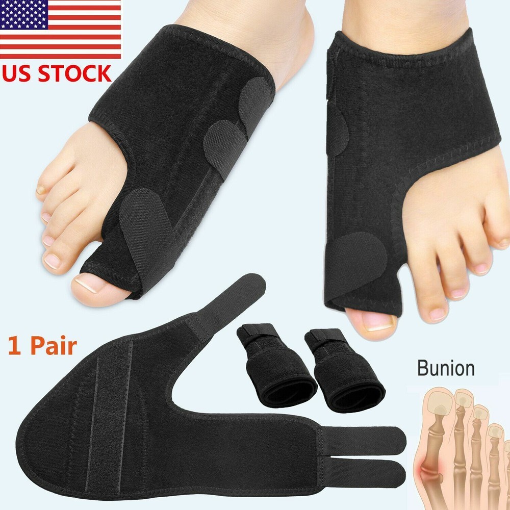 Big Toe Separator Corrector Support Straightener Bunion Splints Alignment Spacer