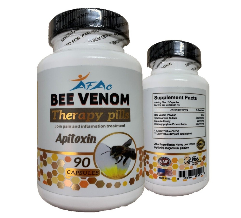 PREMIUM BEE Venom Extract anti-inflamatory Extract Arthritis support therapy 90