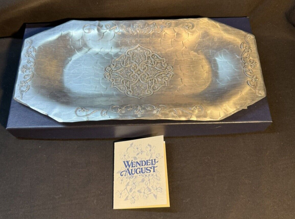 Wendel August Rhapsody #2 Bread Tray 12x6" with Original Box