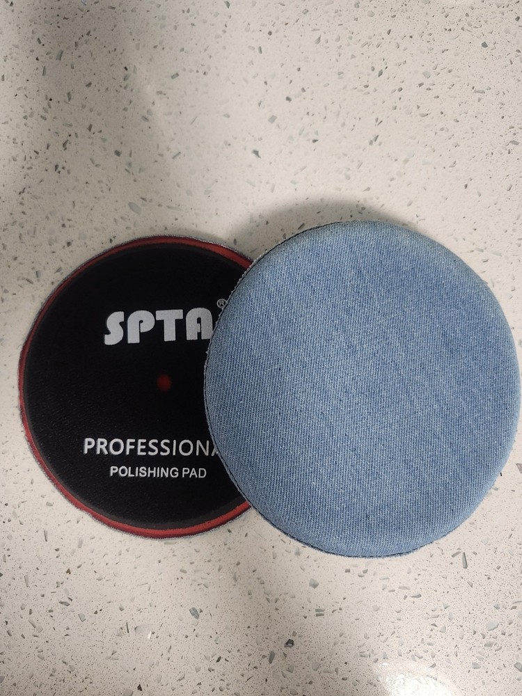 Orange Peel Remover Denim Hook Loop Polishing Pad (2)