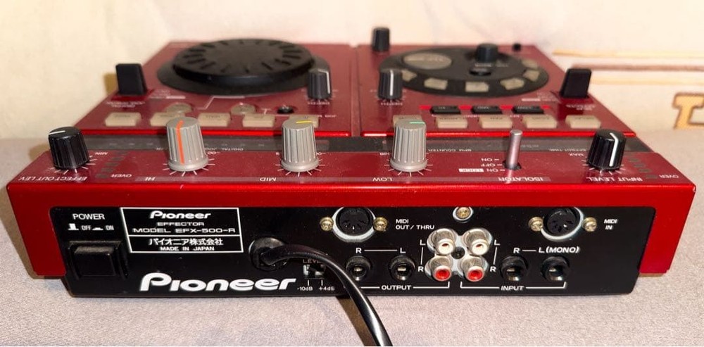 Pioneer EFX-500 DJ Effects Controller Performance Effector Japan Red