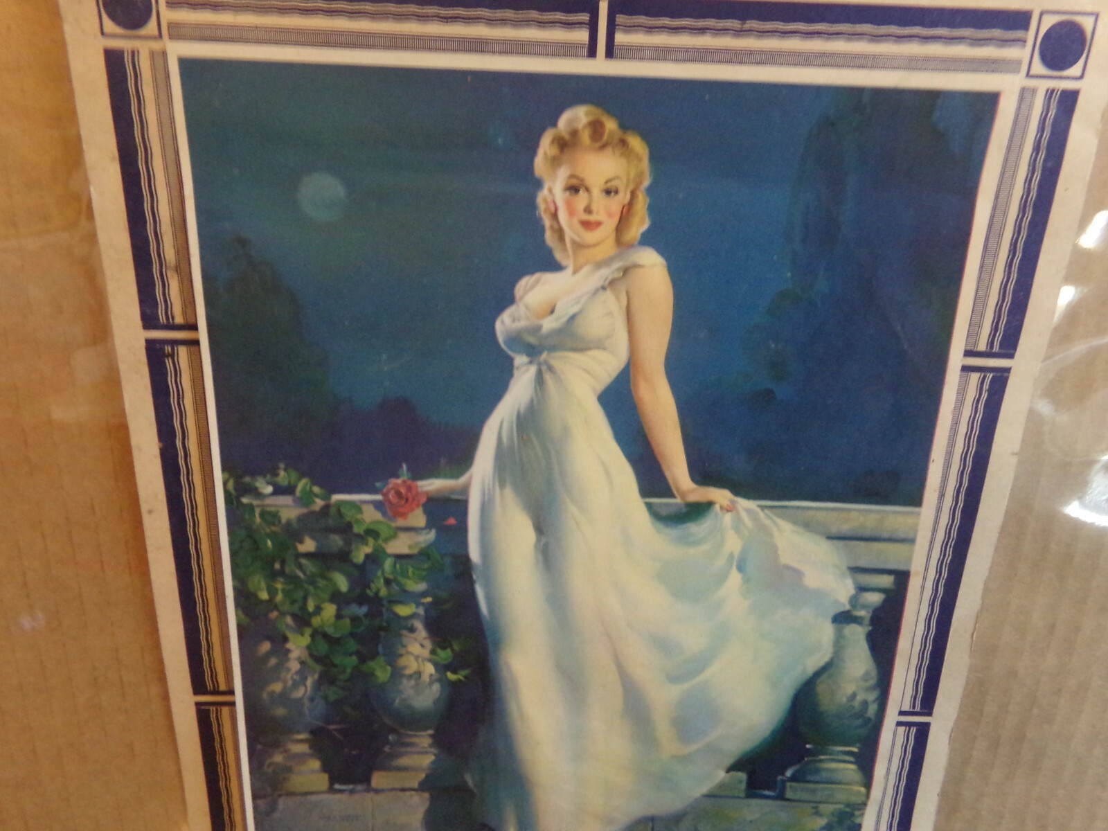 Vintage 1946 TYDOL Calendar Excellent Condition