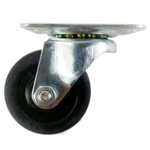 2"  Soft Rubber Wheel Caster - Swivel