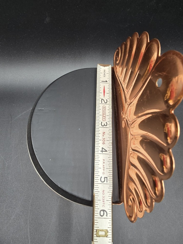 Copper Wall Salt Cellar Box Plastic Lining