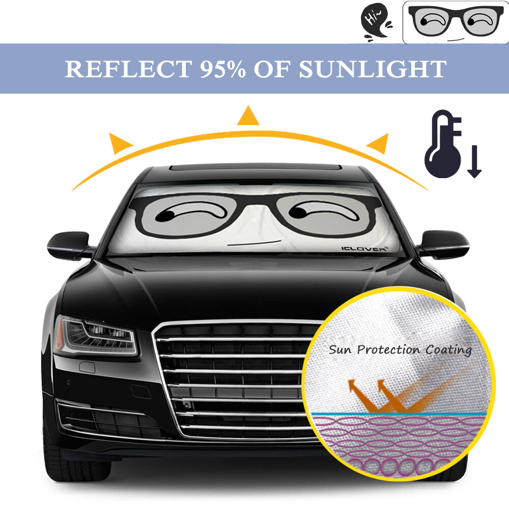 Foldable Auto Car Windshield Sun Shade Shield Cover Sun Visor UV Block Protector