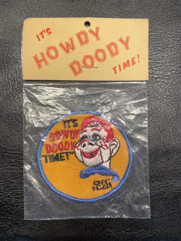 1971 NBC It's Howdy Doody Time! Patch - Original Package