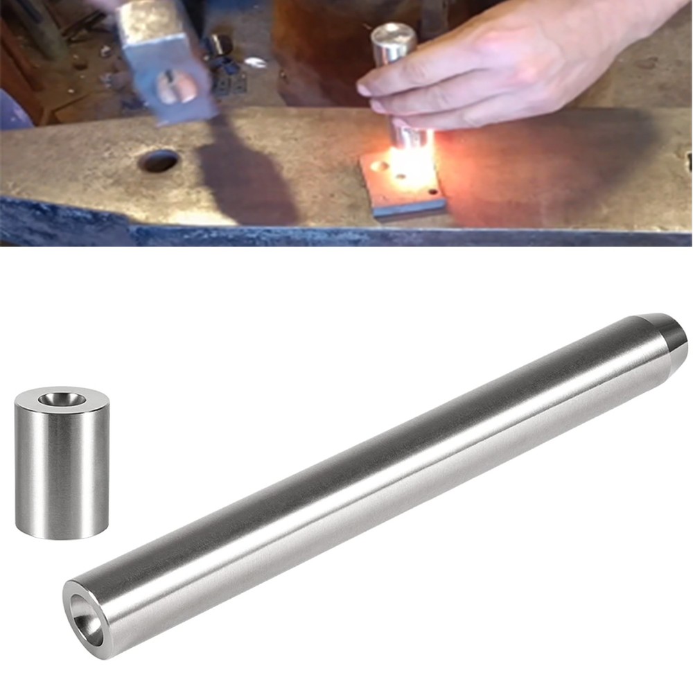 Heavy-Duty Blacksmith Rivet Heading Dome Tools Blacksmith Rivet Doming Tool Set