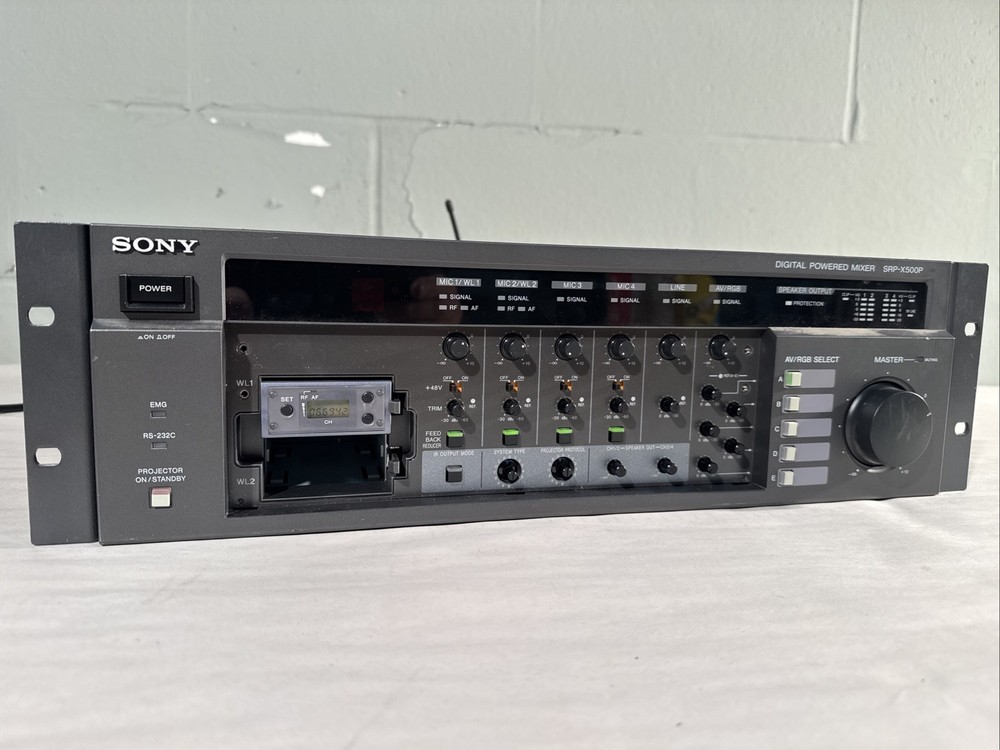 Sony SRP-X500P Digital Powered Mixer No Remote #4