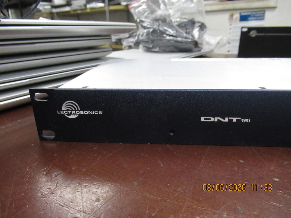 Lectrosonics DNT16i 16 Analog Input Dante Network Processor