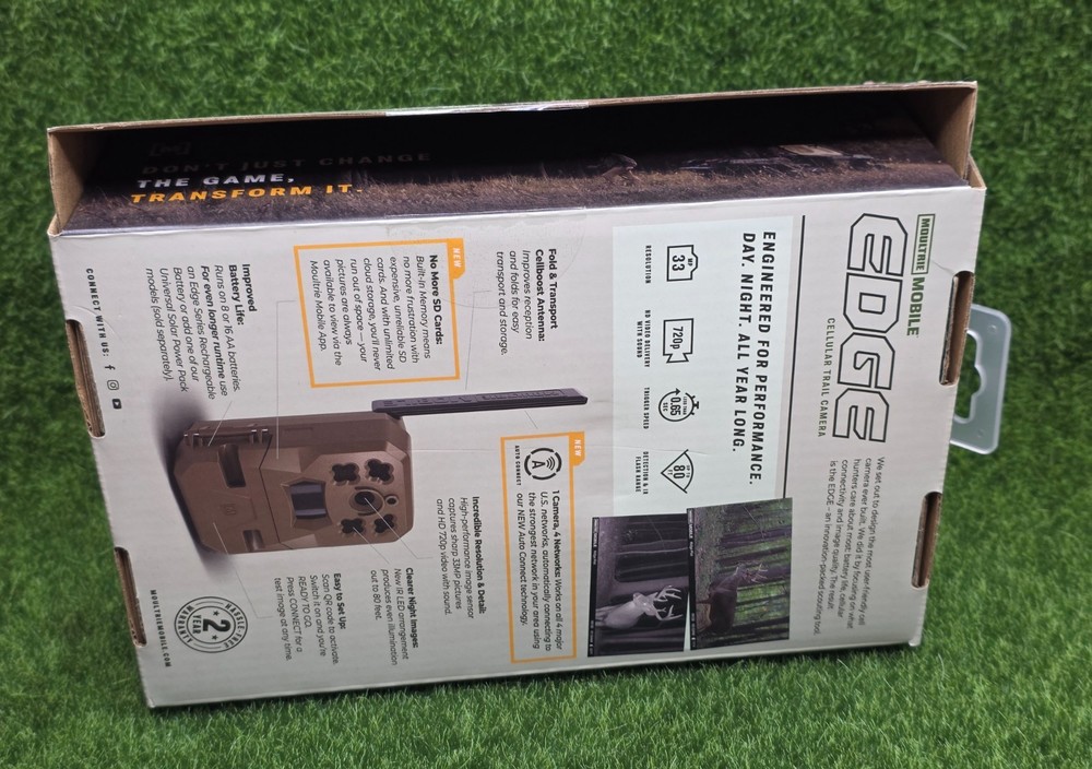 Moultrie #MCG-14076 Mobile Edge Multi-Cellular Built-in Memory Trail Game Camera