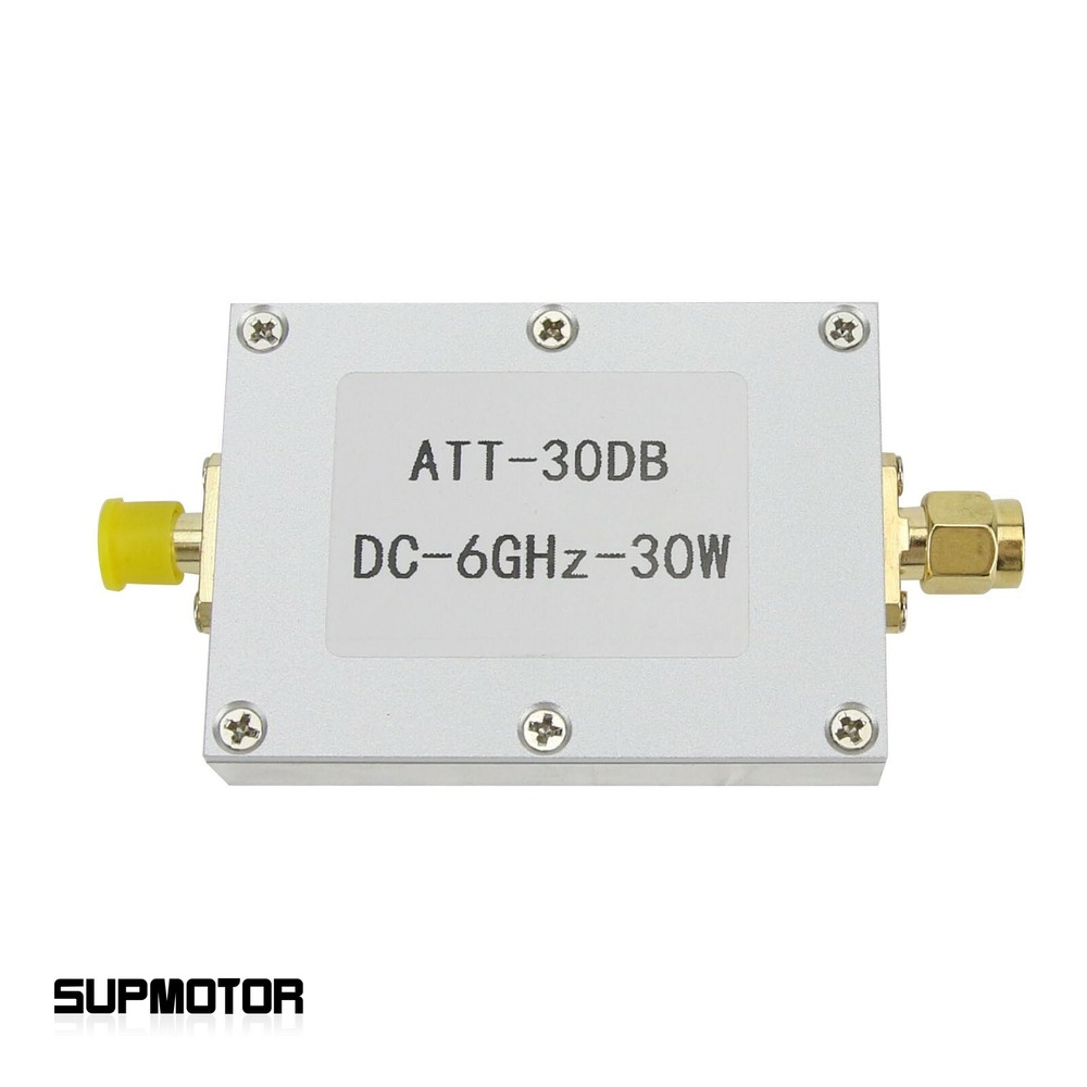 DC-6GHz RF Attenuator fixed Attenuator Female + SMA for Power Meter Analyzer