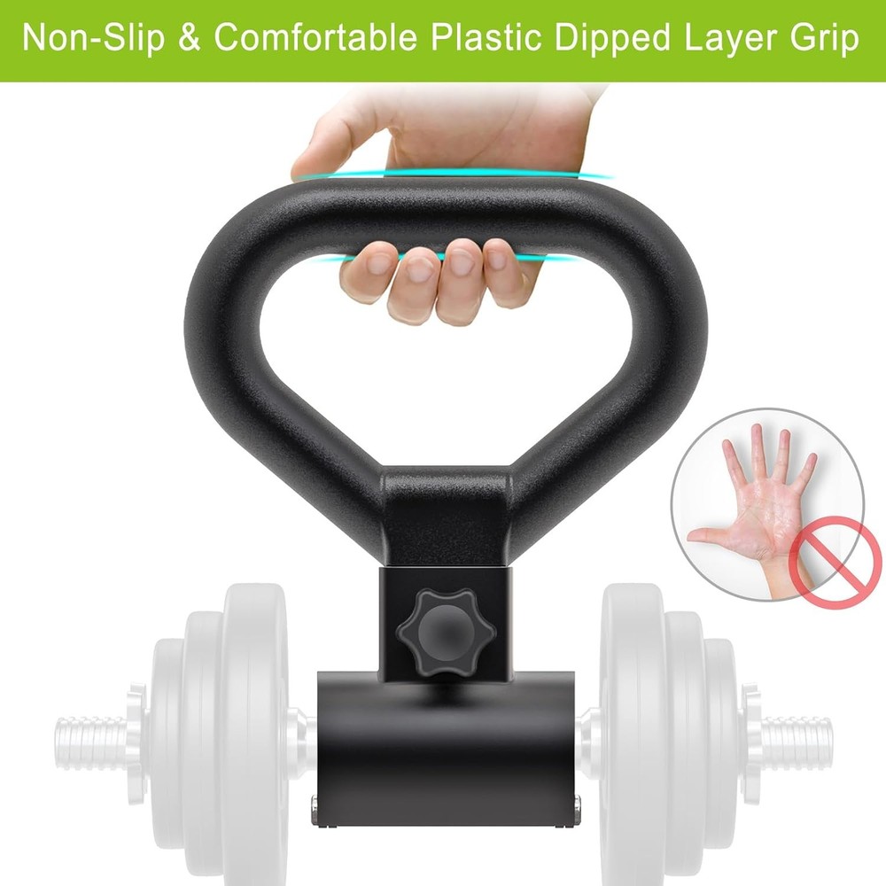 Dumbbell to Kettlebell Converter Handle