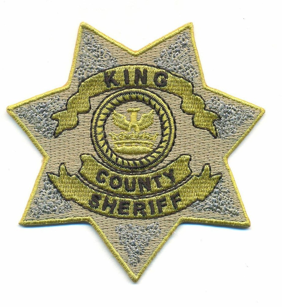 THE WALKING DEAD POLICE  PATCH - WDED6