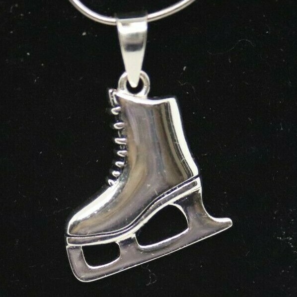 Sterling Silver Ice Skate Charm