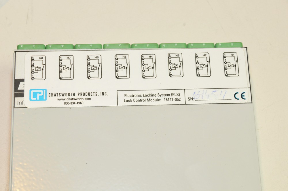 Chatsworth ELS Electronic Locking System Lock Control Module 16147-052 New!