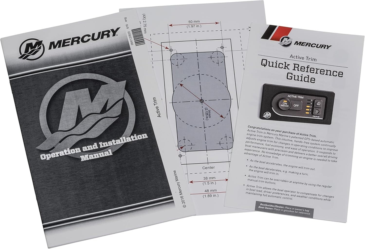 MERCURY 8M0111544 GENUINE OEM ACTIVE TRIM DIGITAL THROTTLE & SHIFT DTS KIT *S72