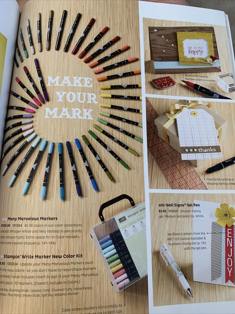 stampin up idea book catalog