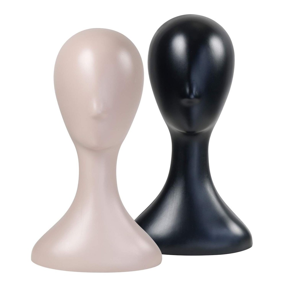 16 Inch Professional Plastic Mannequin Head - Versatile Wig Display & Styling