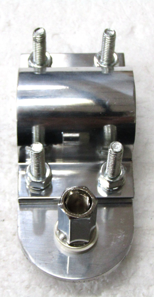 Workman HMBB1 CB Antenna Horizontal Mirror Mount 1" Bar SO-239 Stud Bracket Kit