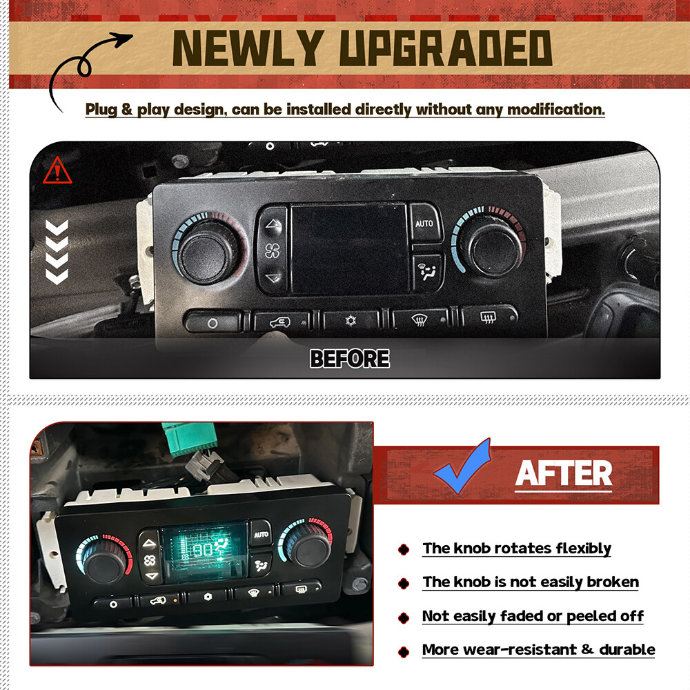 599-009 A/C Climate Control Module for 03-04 Chevy Silverado GMC