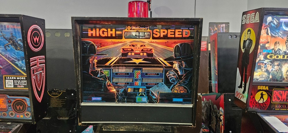 HIGH SPEED Pinball Machine - Williams 1986 - 2472