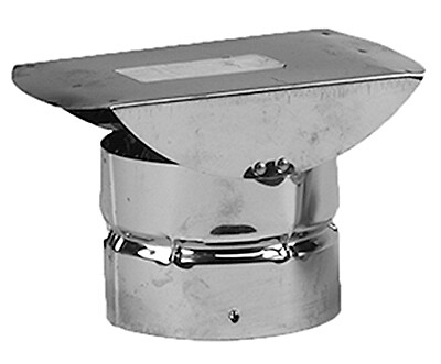 Selkirk 244805 Horizontal Termination Cap, 4-In. - Quantity 1