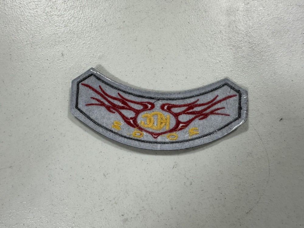2002 HOG Membership Rocker Patch HARLEY DAVIDSON OWNERS GROUP # 2)