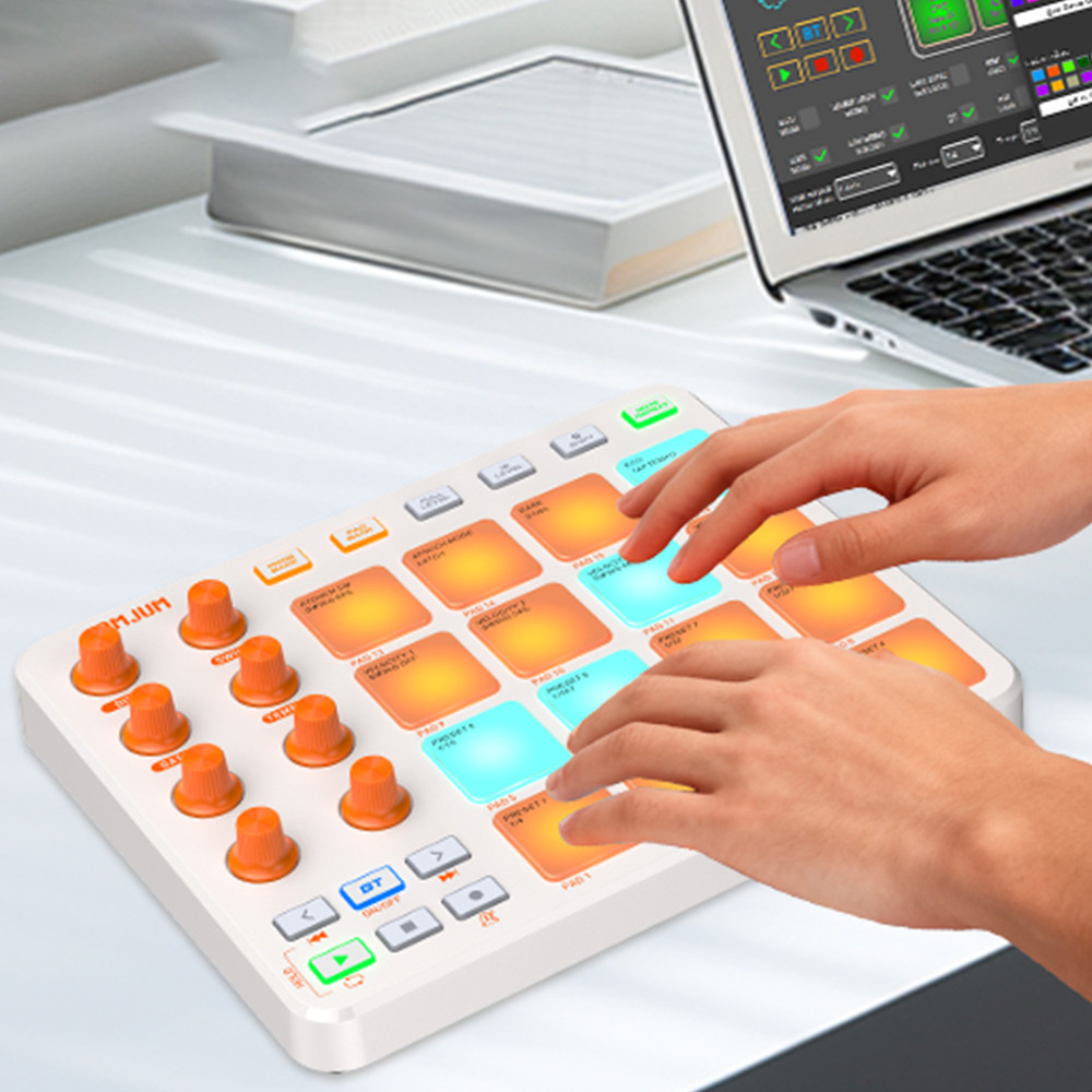 BTWireless MIDI Controller w/ Built-in Battery, DAW-Compatible