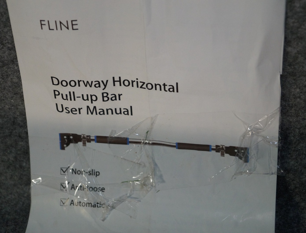 FLINE Doorway Horizontal Pull‑Up Bar – Preowned – Includes User Manual