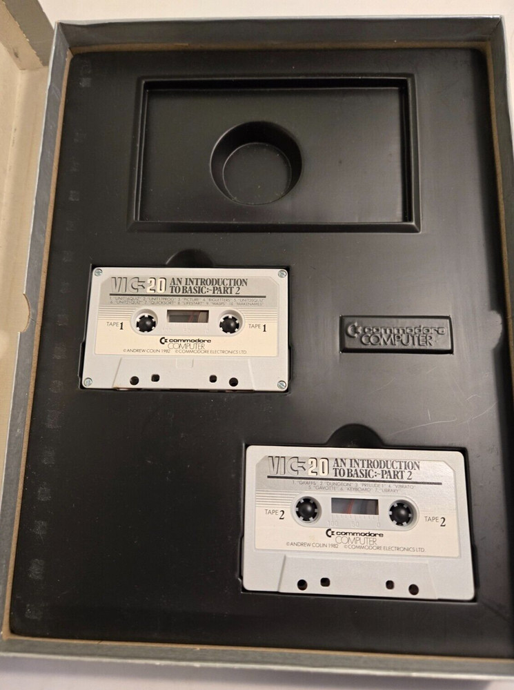 1982 VIC 20 An Introduction to BASIC Part 2 Commodore by Andrew Colin