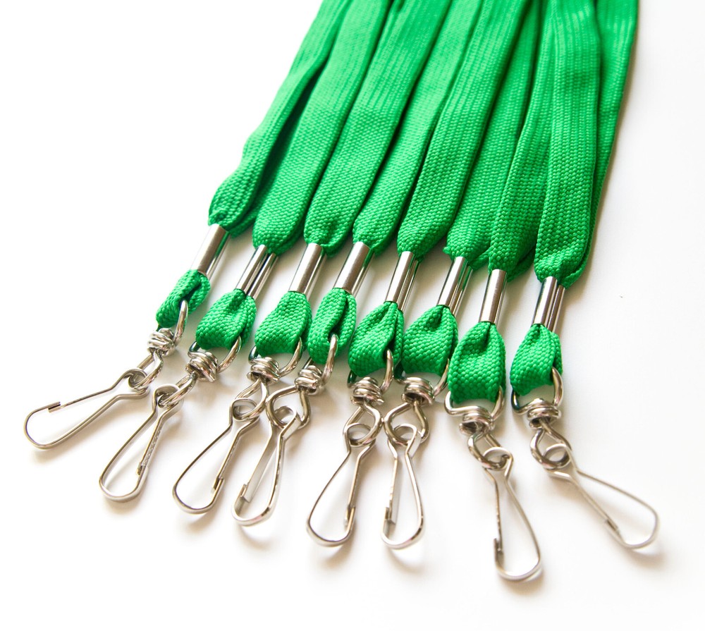 **500** LANYARDS Flat NECK Strap/Holders/ID Colors