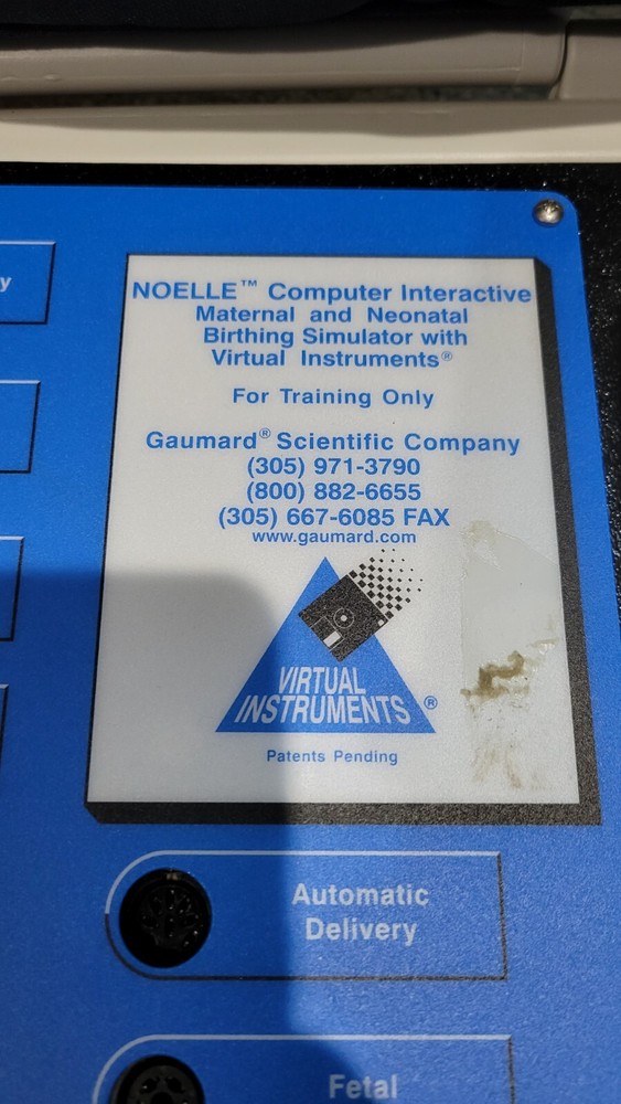 Gaumard Pedi Computer Interactive Neonatal Simulator with Virtual Instrument