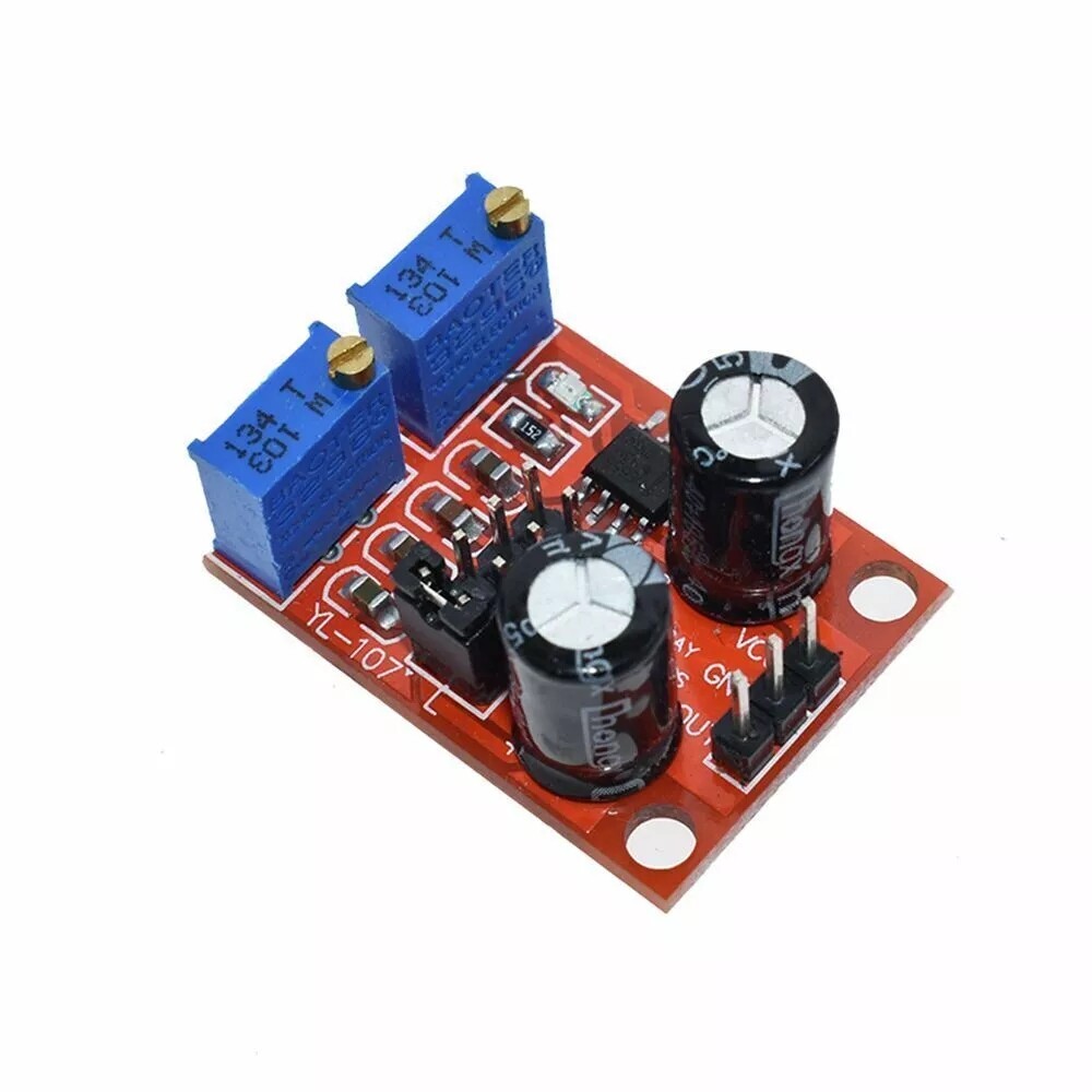 4Pcs NE555 Duty Cycle Pulse Frequency Adjustable Square Wave Generator Module