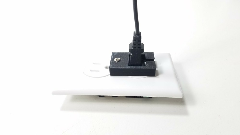Secure-It Plug Holder "Keeps Your Plugs Secure* for your Router/Security System