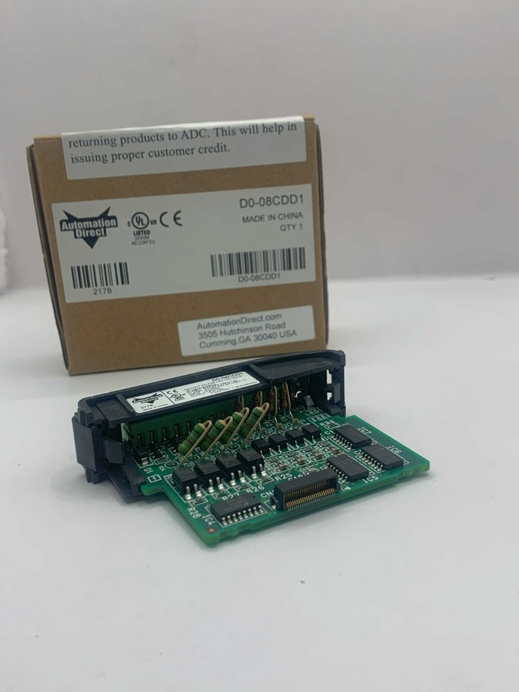DirectLOGIC D0-08CDD1 - DL05/06 discrete combo module, Input: 4-point, 12-24 VDC