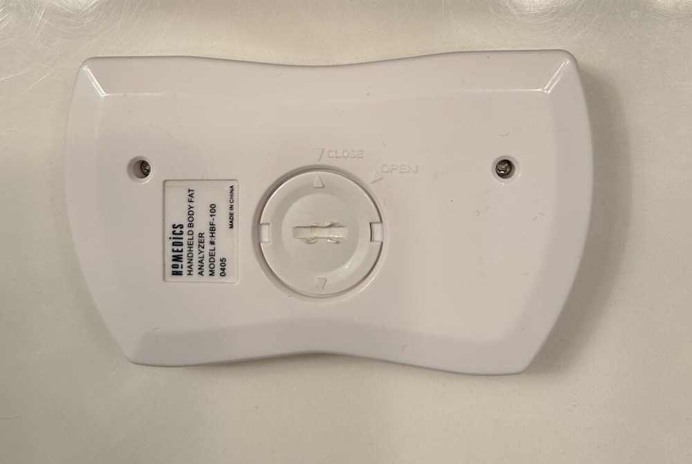 HoMEDICS Handheld Body Fat Analyzer 8 user memory. New Open Box