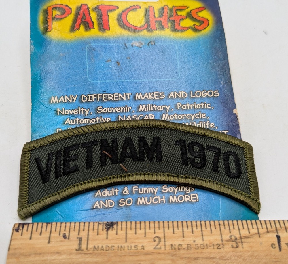 Vietnam 1970 Subdued Arc Patch 3.25"
