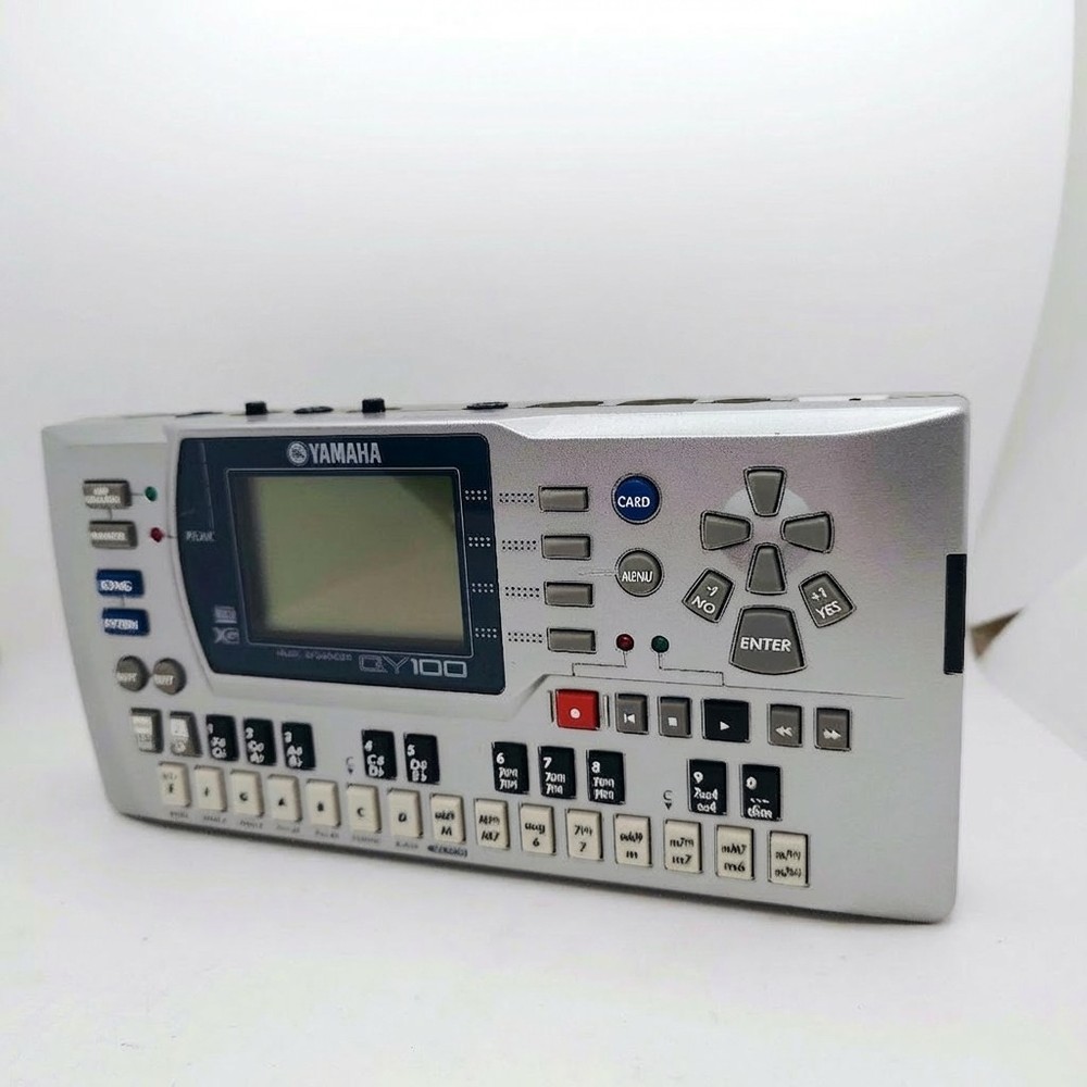 YAMAHA QY100 Sampler Sequencer Sound Module Rhythm Machine #0004