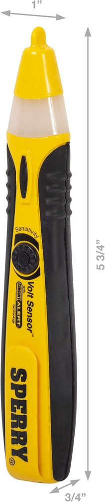 Instruments VD6505 Adjustable Non-Contact Voltage Sensor, 12-1000 V AC